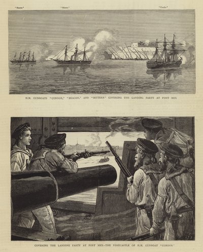 El bombardeo de Alejandría de Charles J. Staniland
